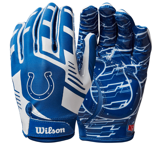 WILSON NFL Stretch Fit Gloves - Best Overall, Best Football Gloves For Rain
