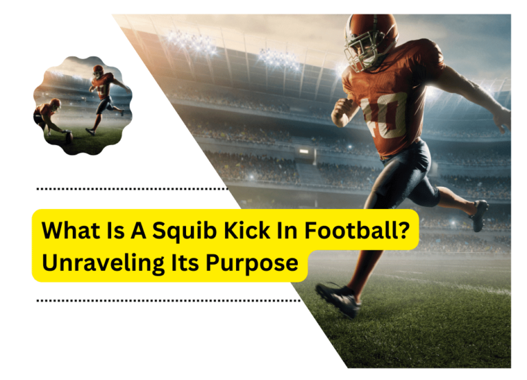 What Is A Squib Kick In Football? Unraveling Its Purpose